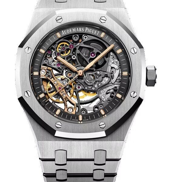 Audemars Piguet Royal Oak Double Balance Wheel Openworked 15407ST.OO.1220ST.01 For Gents