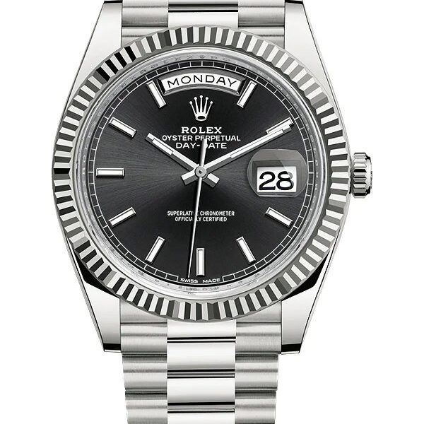 Rolex Day-Date Black Dial 228239 For Gents