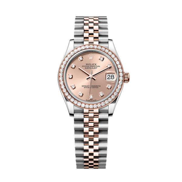 Rolex Datejust Rose Gold m278381rbr-0024 For Lady