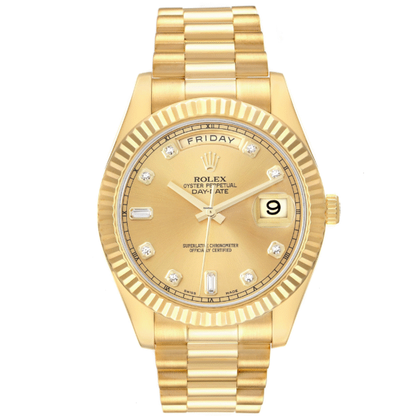 Rolex Day-Date II Yellow Gold 218238 For Gents