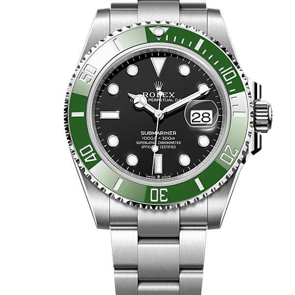 Rolex Submariner Green Ceramic 126610LV For Gents